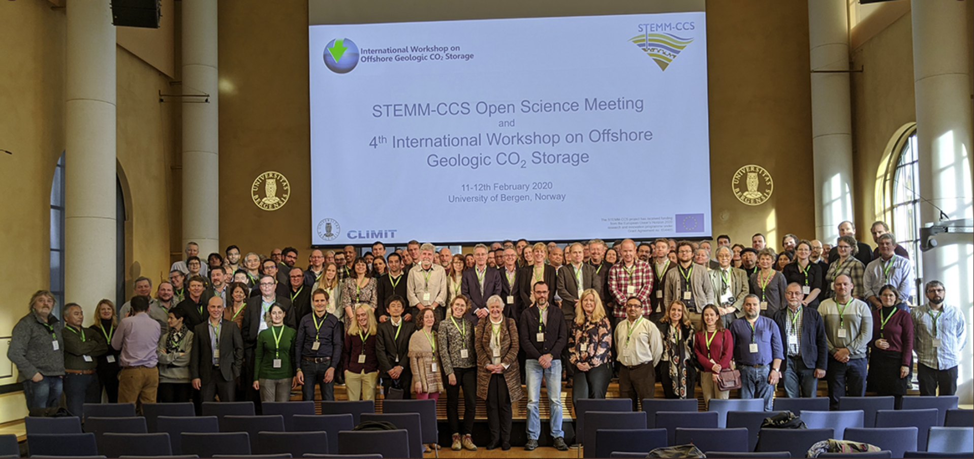 photo of all participants, around 150, at the stem-ccs conference