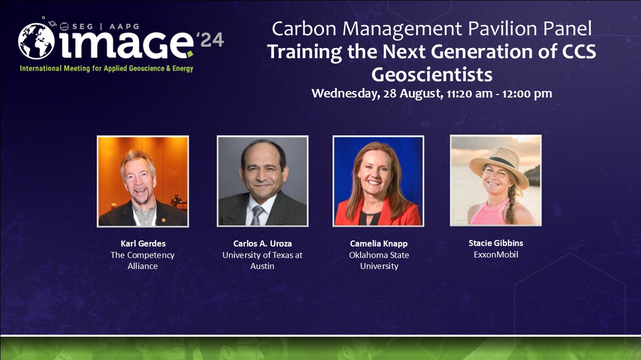 Promo for Carbon Management Pavilion Panel at IMAGE '24