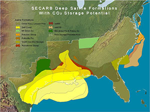 deep saline characteristics